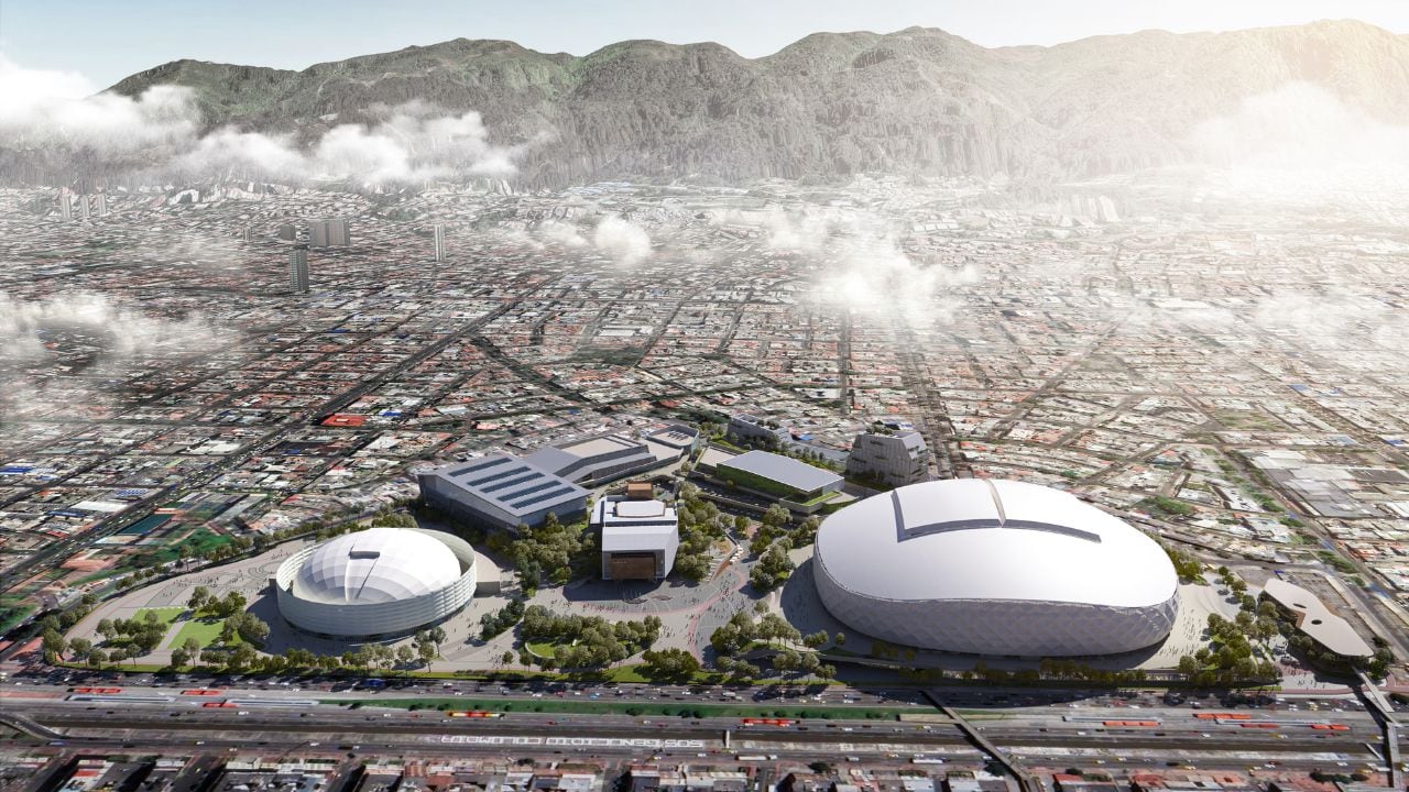 Así se verá el estadio El Campín y sus alrededores una vez terminada la renovación