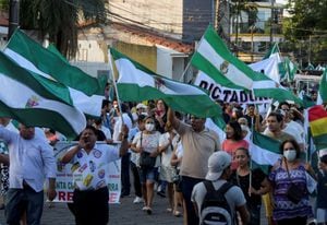 Santa Cruz, es la segunda ciudad más importante de Bolivia y ha sido la más fuerte opositora del gobierno de Luis Arce. Foto: Reuters.