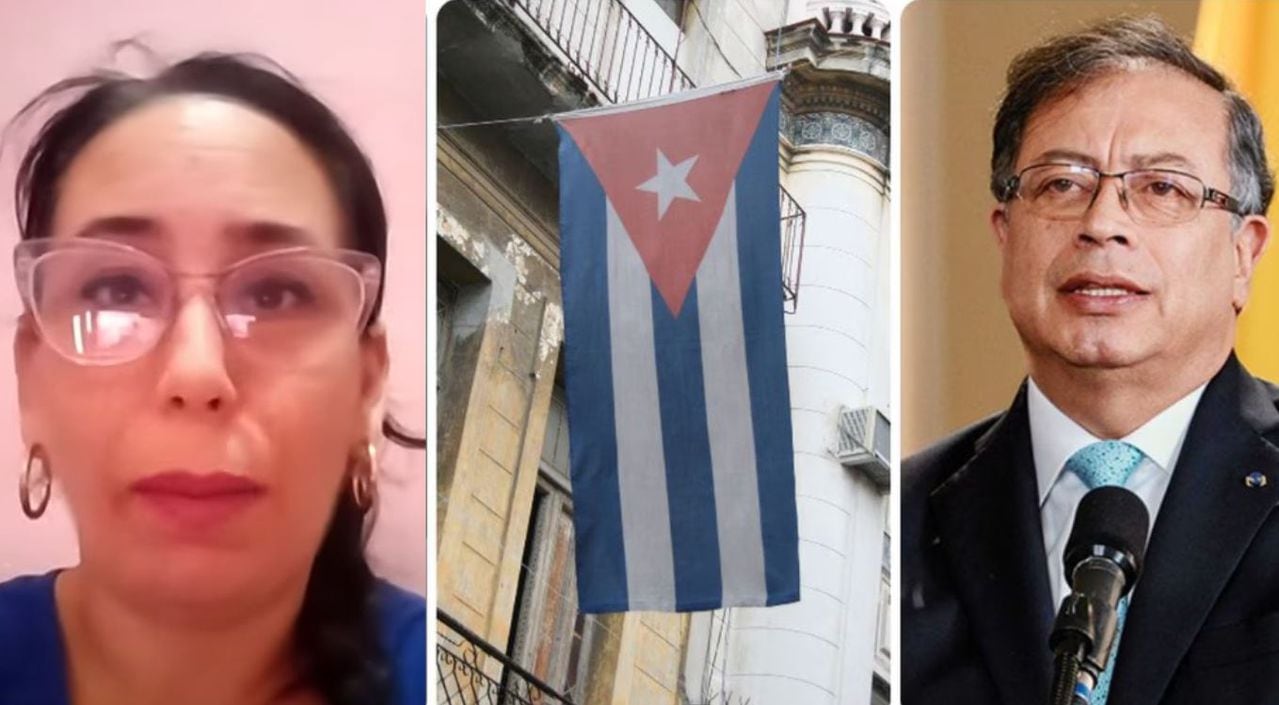 La cubana confrontó al presidente Gustavo Petro