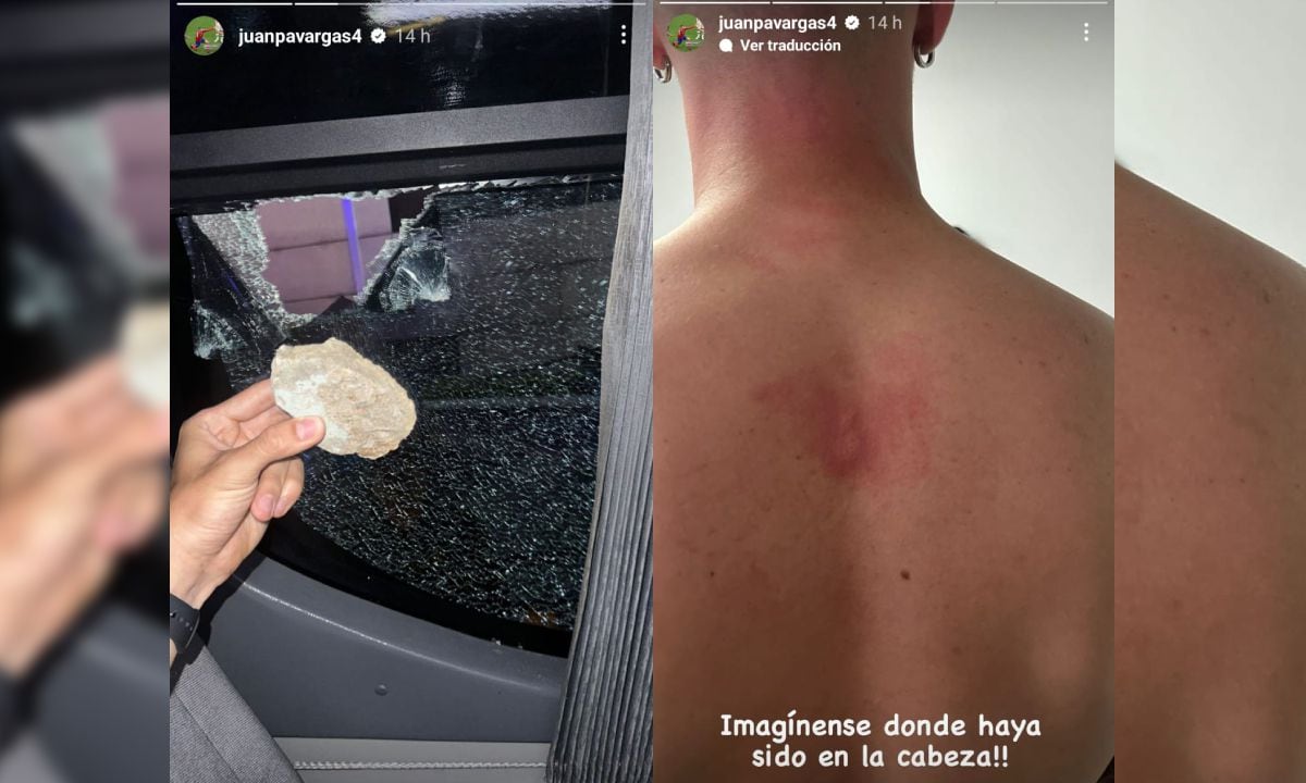 Espalda Juan Pablo Vargas, jugador de Millonarios. Foto: Captura de pantalla Instagram juanpavargas4