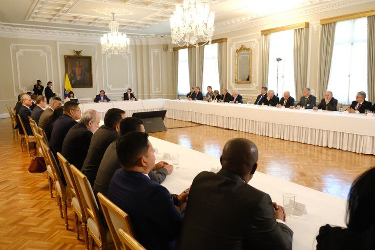 El presidente Gustavo Petro sostuvo este jueves una reunión con 34 rectores de universidades públicas del país.