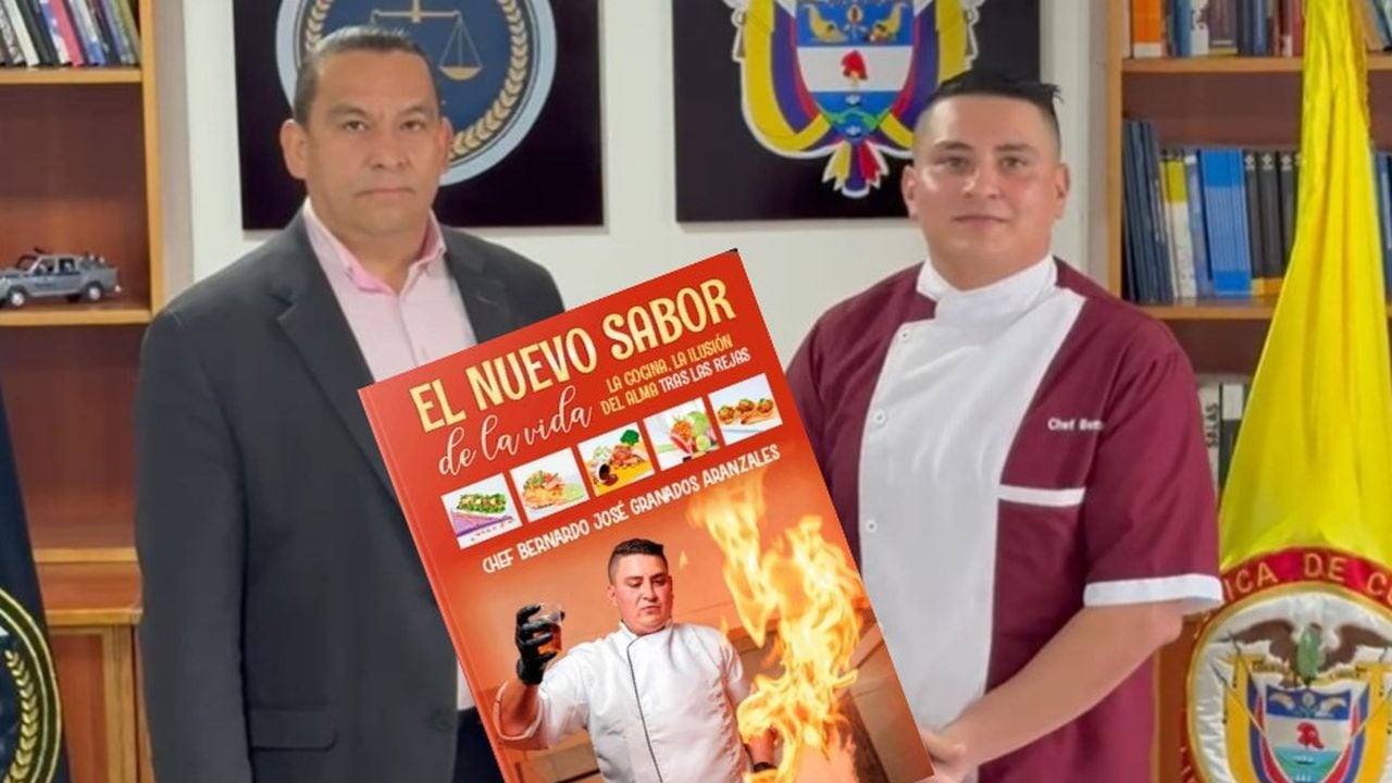 El chef tras las rejas que escribió un libro de cocina y que lanzará en la Feria del Libro en Bogotá