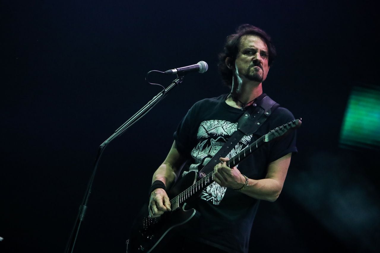Gojira la banda francesa de death metal que se presentó en el Movistar Arena el 22 de noviembre.