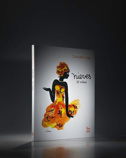 Carátula del libro de Villegas Editores, en homenaje a Nieves por sus 55 años.