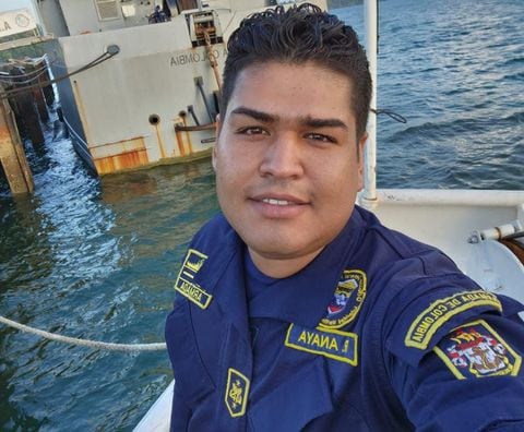 Suboficial de la Armada Nacional Rafael Antonio Pineda