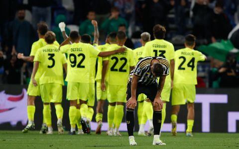 Sassuolo venció a Juventus