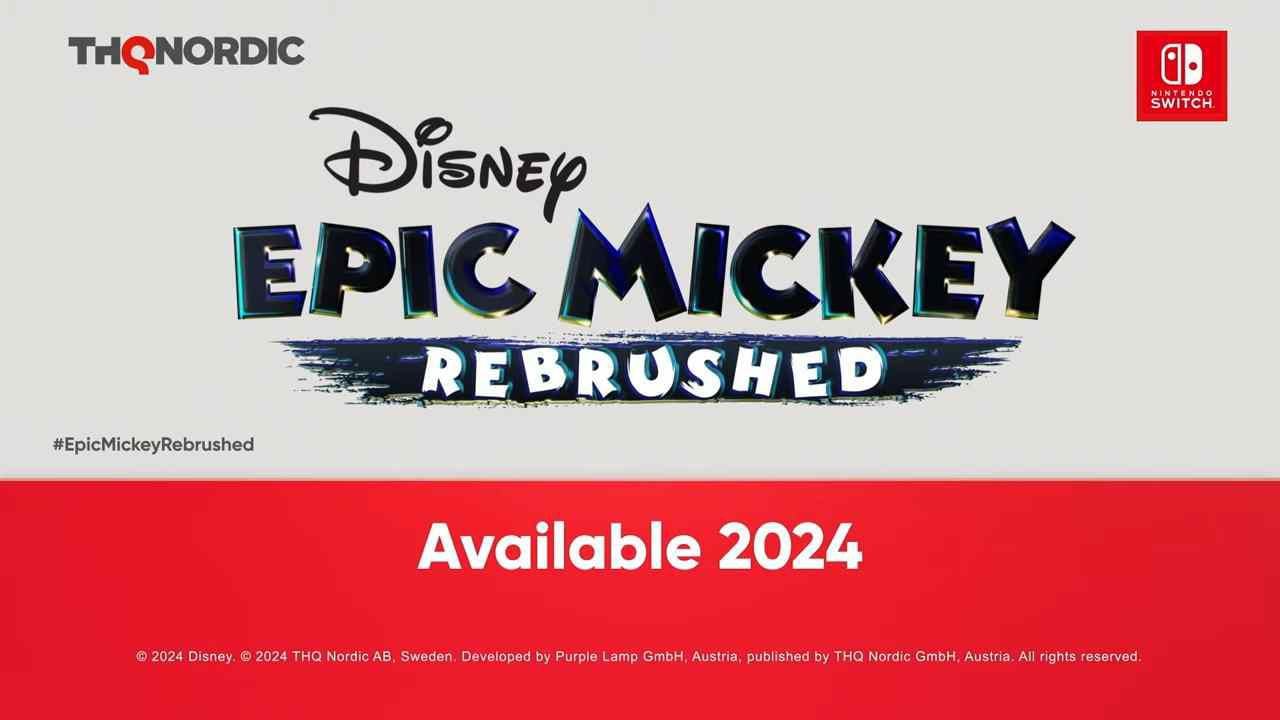 Epic Mickey Rebrushed llegará a la Nintendo Switch en el 2024
