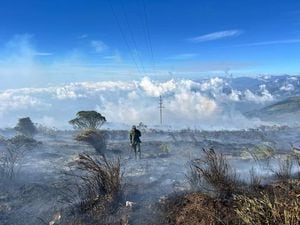 Incendios en Colombia. Imagen de referencia.