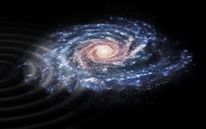 Imagen captada de la Vía Láctea por la misión Gaia, proyecto de cartografía estelar de la Agencia Espacial Europea (ESA)