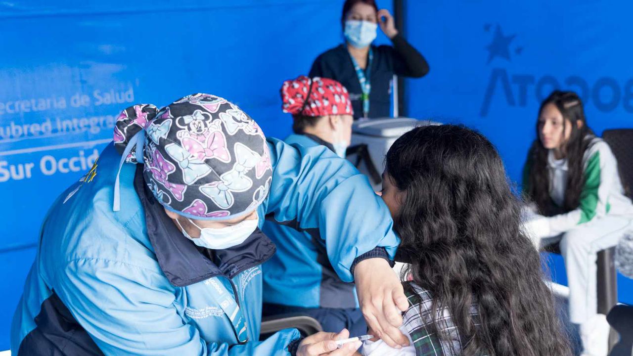 Vacunación en Bogotá