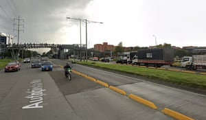 Imagen de referencia. Calle 127 - Autopista Norte, Bogotá.