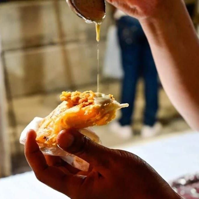Arepa de huevo - Festival del Frito Pozonero