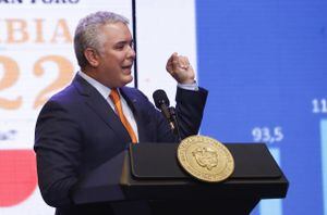 Gran Foro Colombia 2022
Enero 25 

Iván Duque Márquez, presidente de la República 

Guillermo Torres