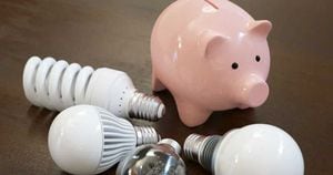  Utilice bombillos LED que ahorran hasta un 80% de energía, al compararse con bombillos halógenos o incandescentes comunes y hasta un 20% adicional, al compararse con otras bombillas ahorradoras.