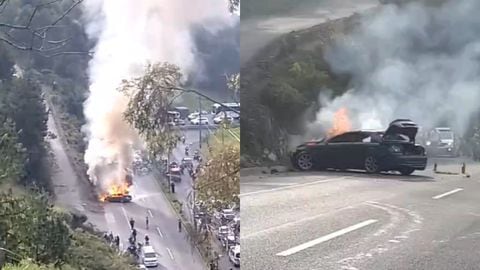 Accidente de BMW en Medellín.