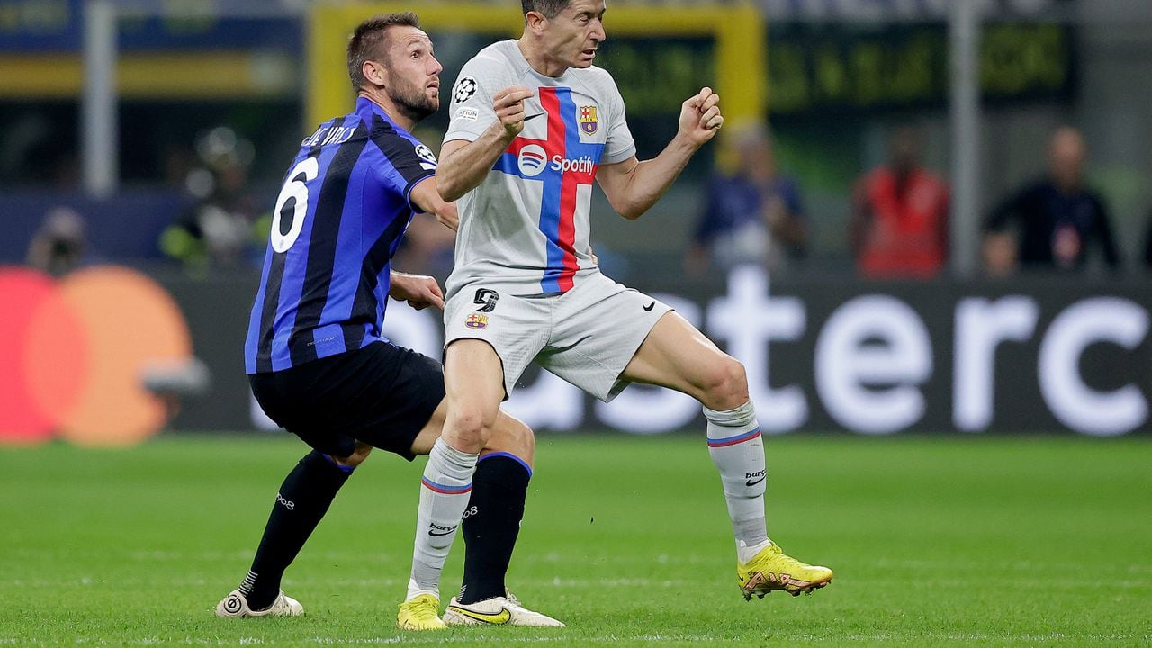 Inter en Italia le ganó el duelo de la fecha 3 en UCL al Barcelona.