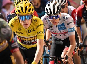 Tadej Pogacar y Jonas Vingegaard en la lucha por el Tour de Francia 2022