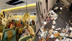 La turbulencia en el vuelo fue tan fuerte que provocó la muerte de un hombre.