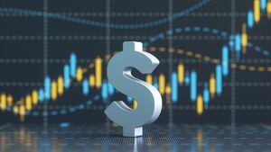 Dollar Sign, Making Money, Finance, Technology, Digitally Generated Image