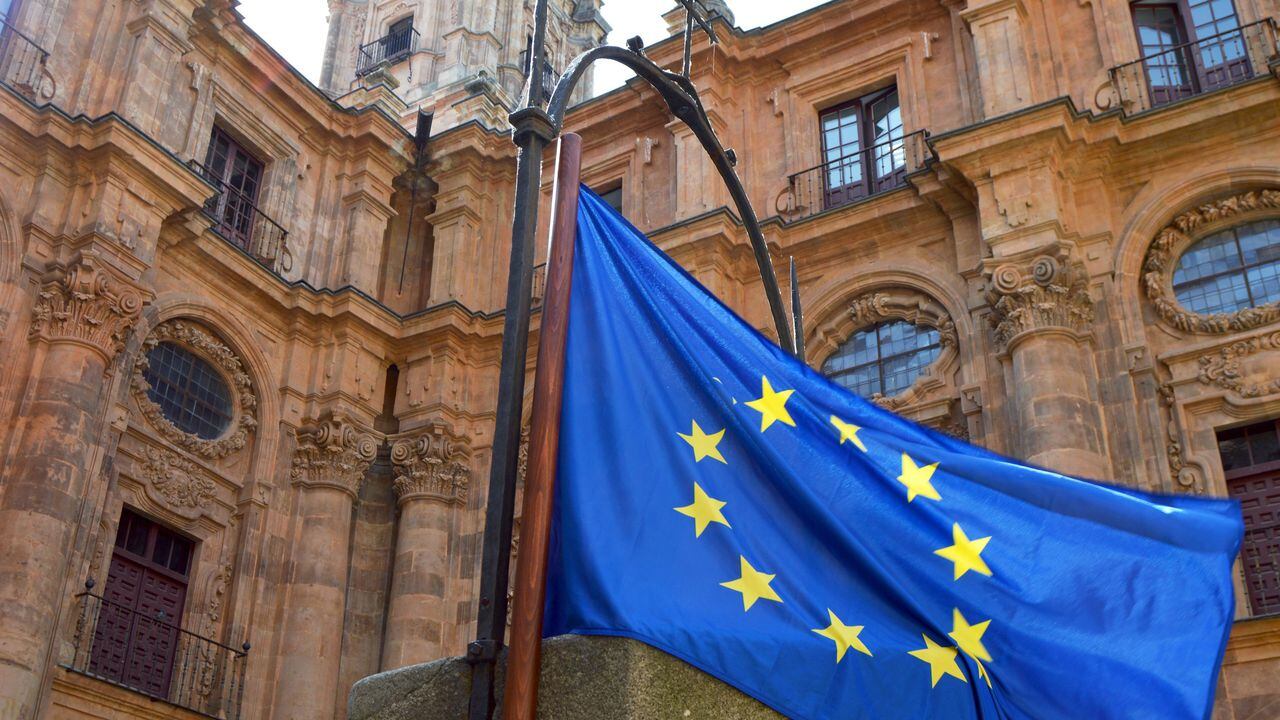 Bandera de la UE en la UPSA.
UPSA
(Foto de ARCHIVO)
27/5/2021