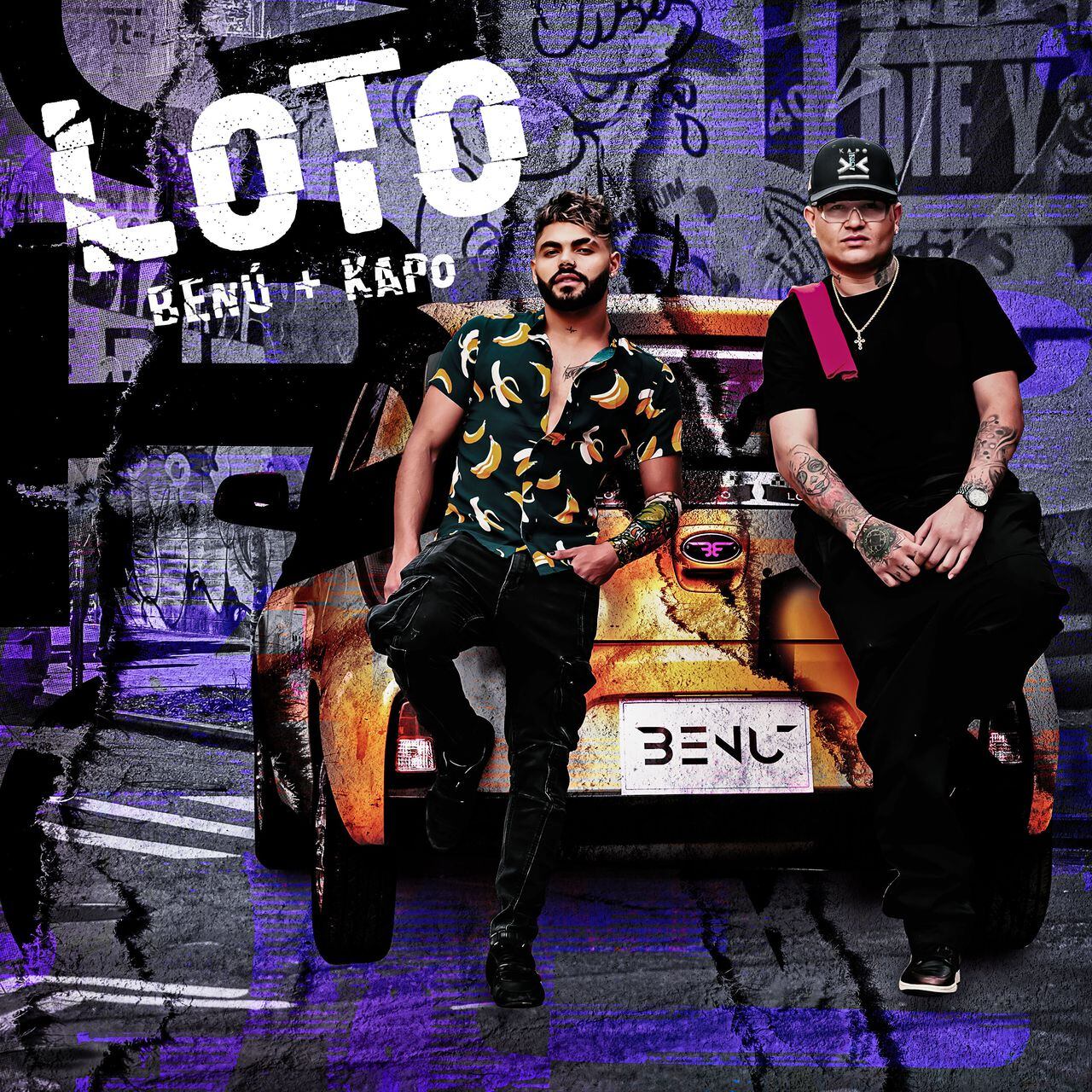 Benú y Kapo se montan en un taxi para traerle a sus fanáticos el tema "Loto".
