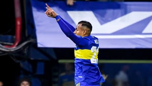 El colombiano anotó su séptimo gol en esta temporada.