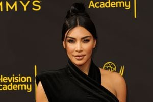 LOS ÁNGELES, CALIFORNIA - 14 DE SEPTIEMBRE: Kim Kardashian West asiste a los Premios Emmy de Artes Creativas 2019 el 14 de septiembre de 2019 en Los Ángeles, California. (Foto de Paul Archuleta/FilmMagic)