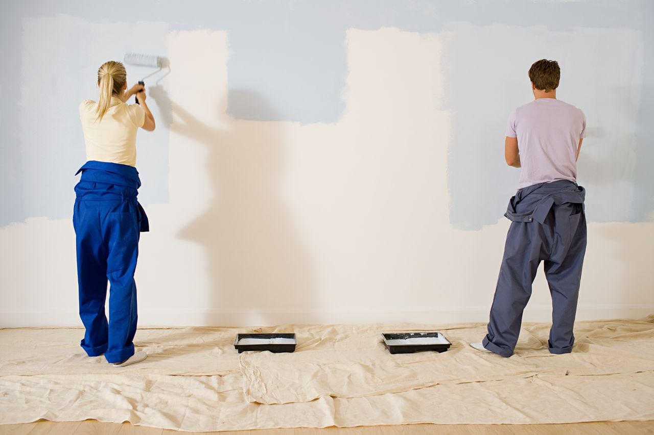 Pintar - pintura - casa