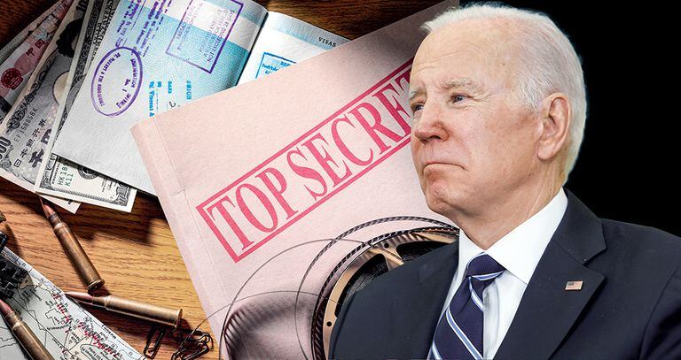 Alrededor de 20 archivos secretos de gobierno se encontraron en una oficina y en la casa del presidente Joe Biden.