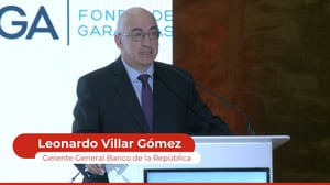 Leonardo Villar, gerente del Banco de la República.