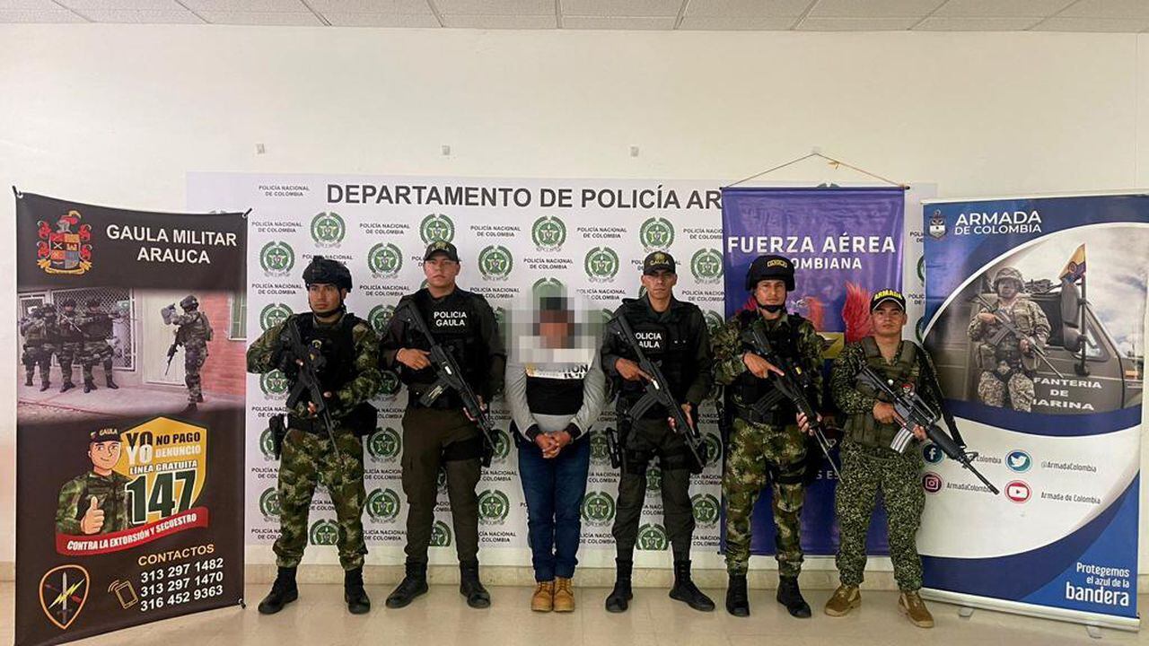 Paz total: ELN no frena sus extorsiones pese a estar en negociaciones con el gobierno, la Policía capturó a un cabecilla en Arauca.