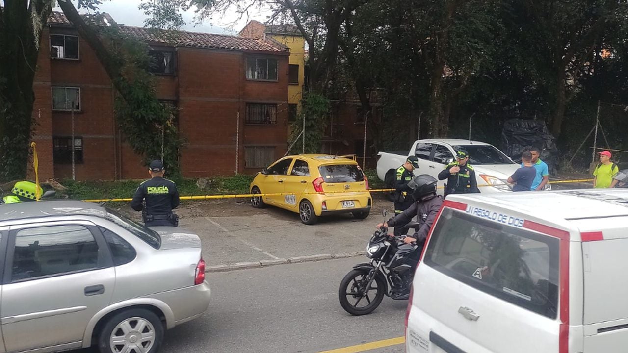 Taxista asesinado en Medellín.