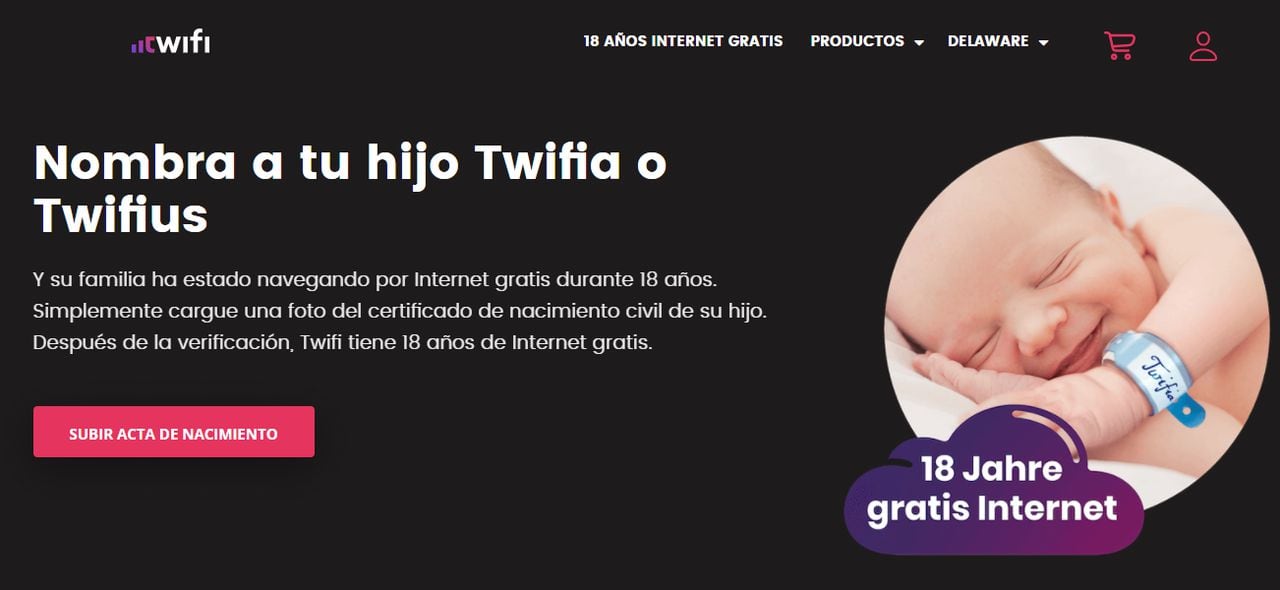 Campaña de empresa de tecnología Twifi