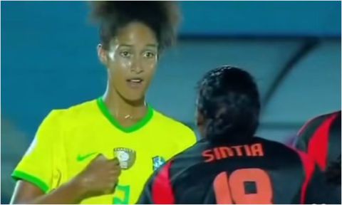 Jugadoras colombianas de la Selección sub 20 respondieron con un gran gesto la provocación de una brasileña