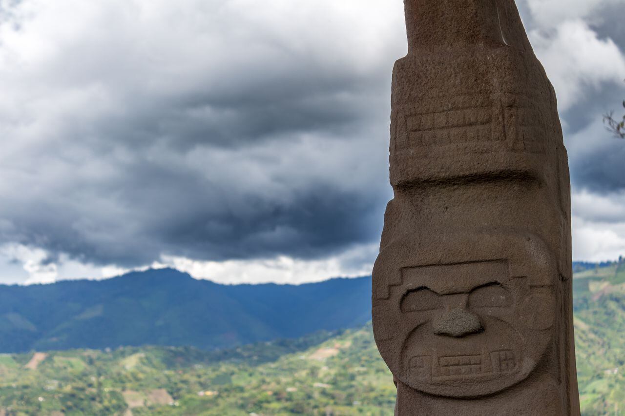 El parque arqueológico de San Agustín es uno de los más importantes espacios arqueológicos de Colombia.