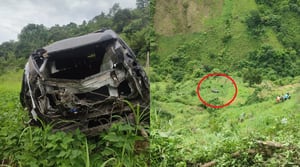 Trágico accidente en Antioquia.
