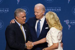 Iván Duque y Joe Biden