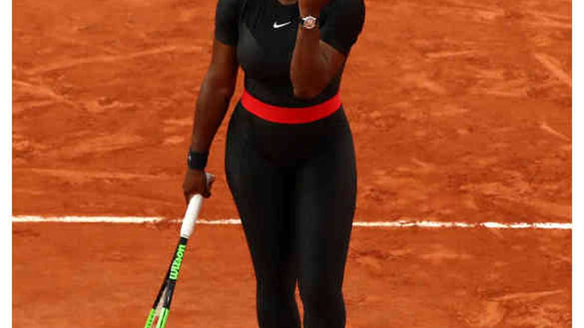 Serena Williams en Roland Garros 2018. (Cameron Spencer / Getty Images Sport / Getty Images)