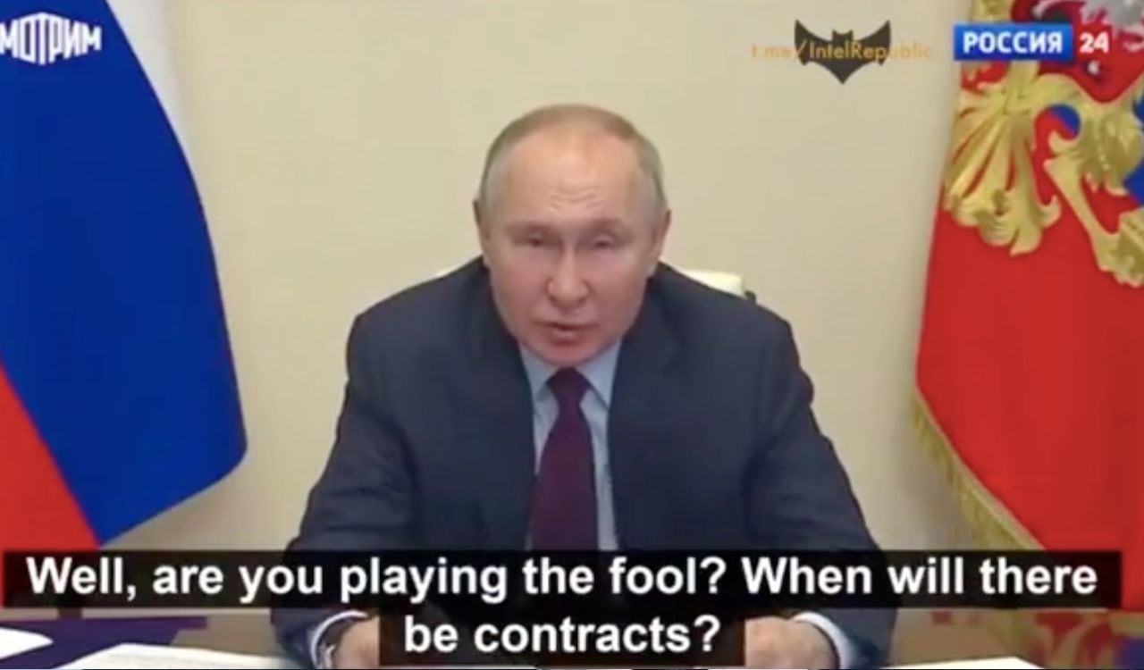 El momento en que Vladimir Putin llama tonto a su viceprimer ministro
