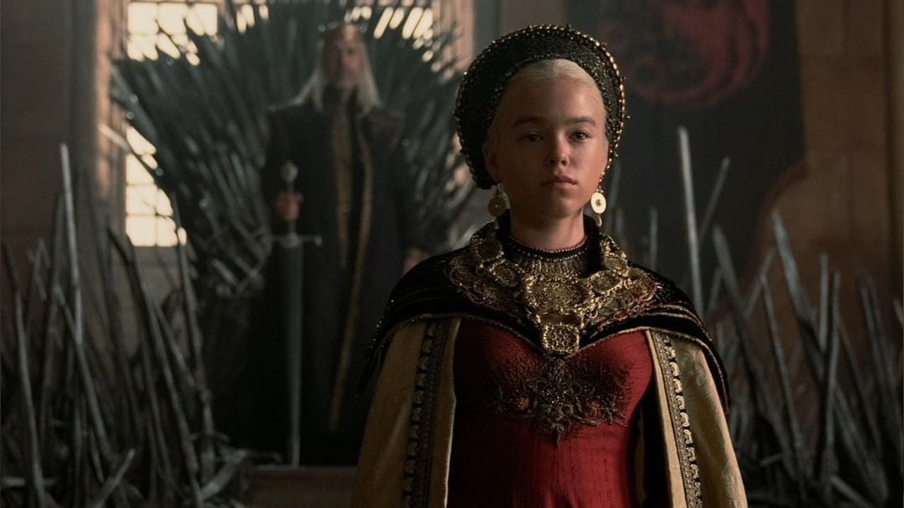 Milly Alcock interpreta a la princesa Rhaenyra Targaryen en 'House of the Dragon'.