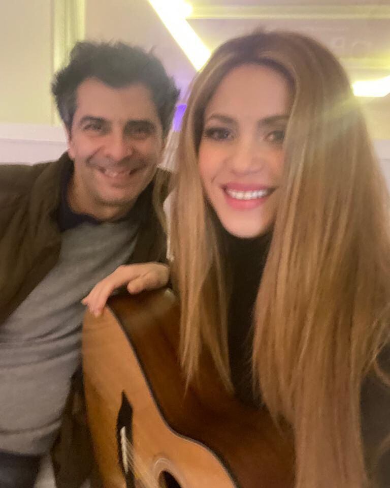 Shakira y Luis Fernando tienen 30 años de amistad y trabajo juntos. Foto: Instagram @shakira.