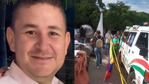 Protesta por la pronta liberación del odontólogo Juan Carlos Bayter Bustamante, secuestrado el pasado 18 de octubre.