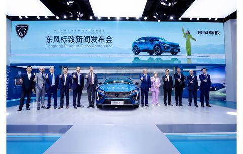 Peugeot presentó el el Inception Concept en el Salón Internacional del Automóvil de Shanghái. Foto: Cortesía de Peugeot.