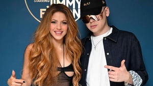 Shakira y Bizarrap fueron los invitados especiales de Jimmy Fallon. Foto: Instagram @fallontonight.