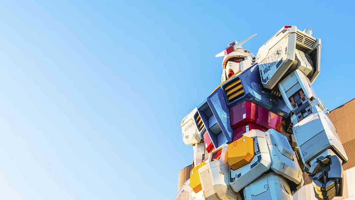 RX-0 Unicorn Gundman, es una estatua robótica de casi 20 metros de altura ubicada a la salida del centro comercial Divercity en Tokio.