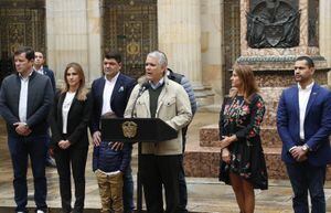 Presidente Iván Duque hace la apertura de las votaciones