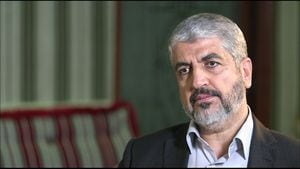 Khalid Mashal, líder fundador de Hamas.