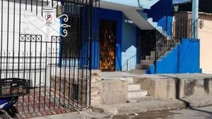 Vivienda donde, al parecer, fue atacado un funcionario de la empresa air-e.