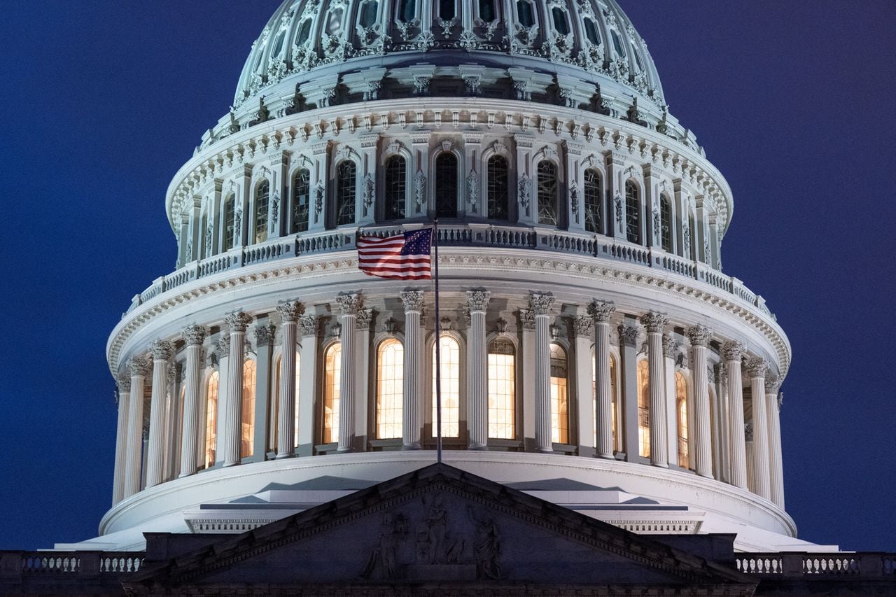 Capitolio de Washington, Estados Unidos.