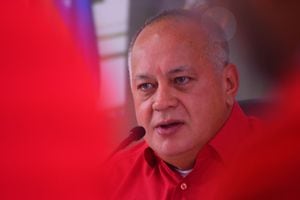 Diosdado Cabello, líder del PSUV